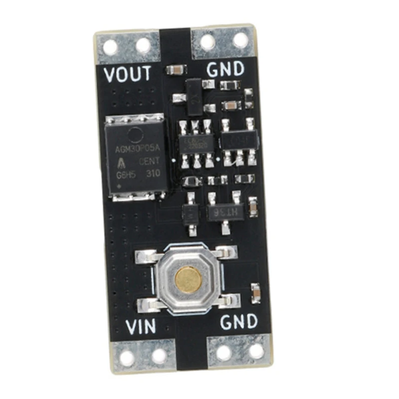 1Pcs Single Bond Button Bistable Switch Module 4.5-26V 1.3UA Load 10A Low Power Wide Voltage Mini One Key Switch Module