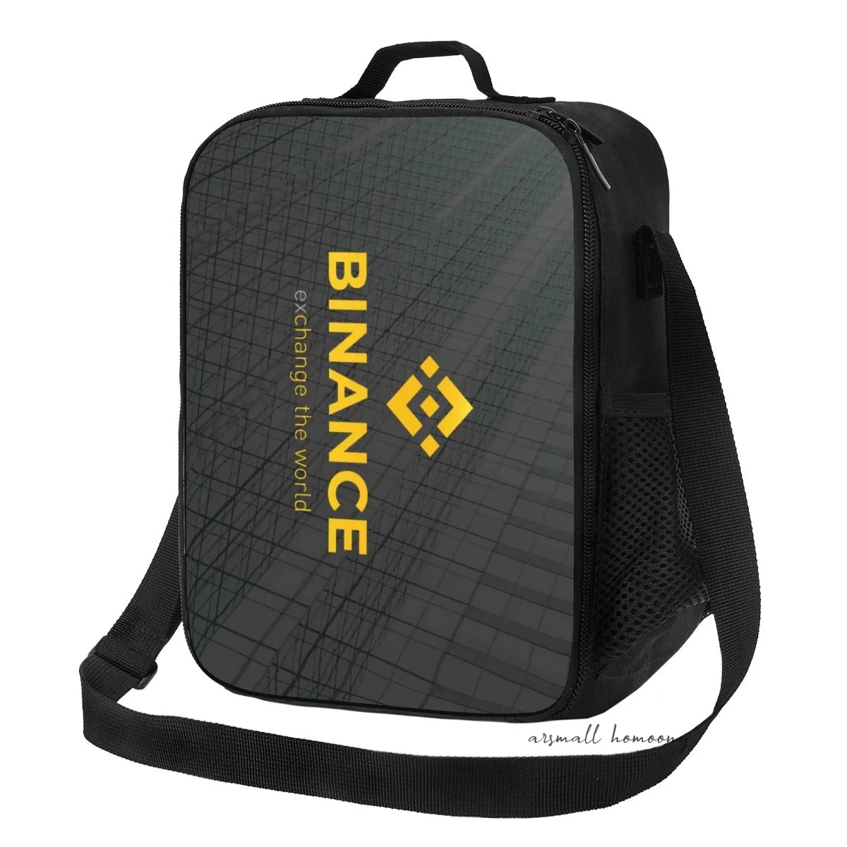 Binance Lunch Bag for Women Portable Thermal Insulated Lunch Box Picnic Multifunction Food Tote