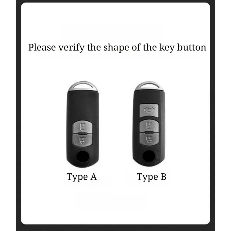 Remote Key Protector for Mazda 3 6 CX-5, Axela Atenza Car Key Fob Shell Case view 3