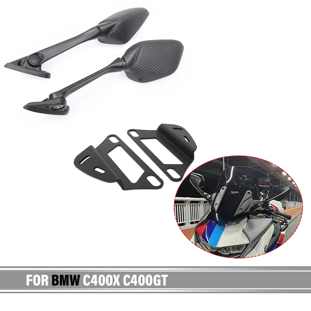 For BMW C 400 X C 400 GT With Mirror C400GT C400X C400GT Motorcycle Rearview Mirrors Forward Moving Bracket Kit Rearview Mirror