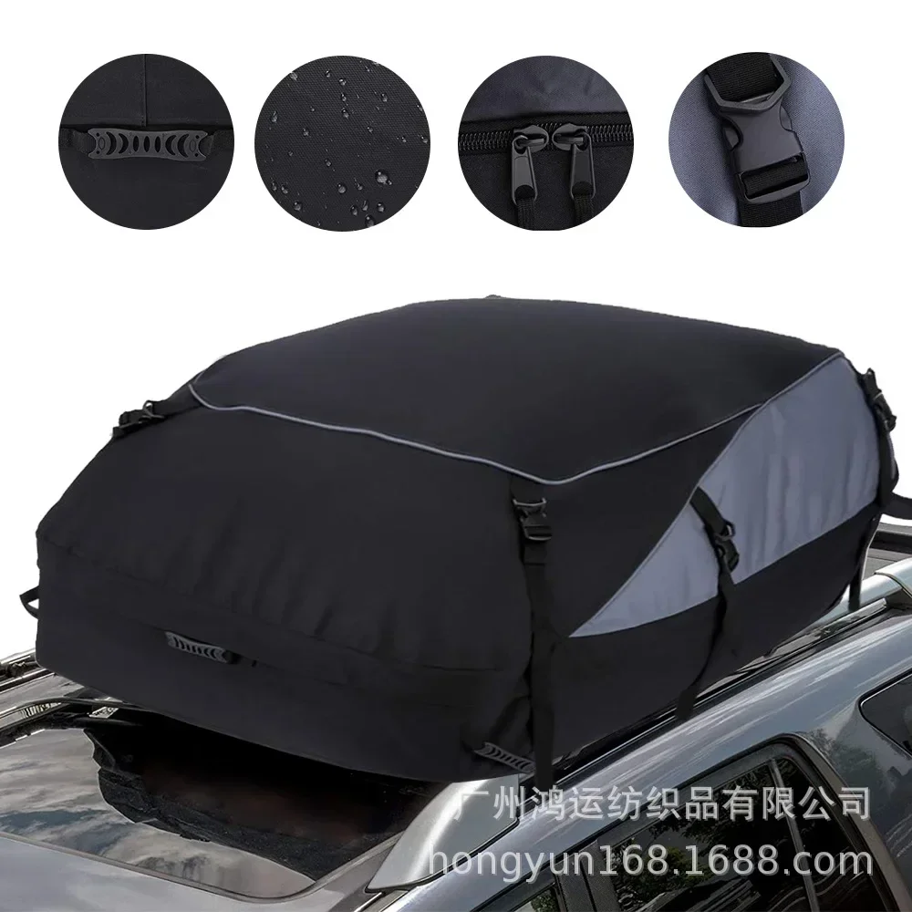 

Durable Car Luggage Bag 600D Outdoor SUV Foldable Self-driving Equipment Roof Bag