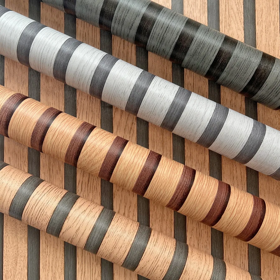 Yellow Lines Imitation Grid Stripes PVC Self-adhesive Wallpaper Living Room Dining Room Bedroom Background Wall Stickers