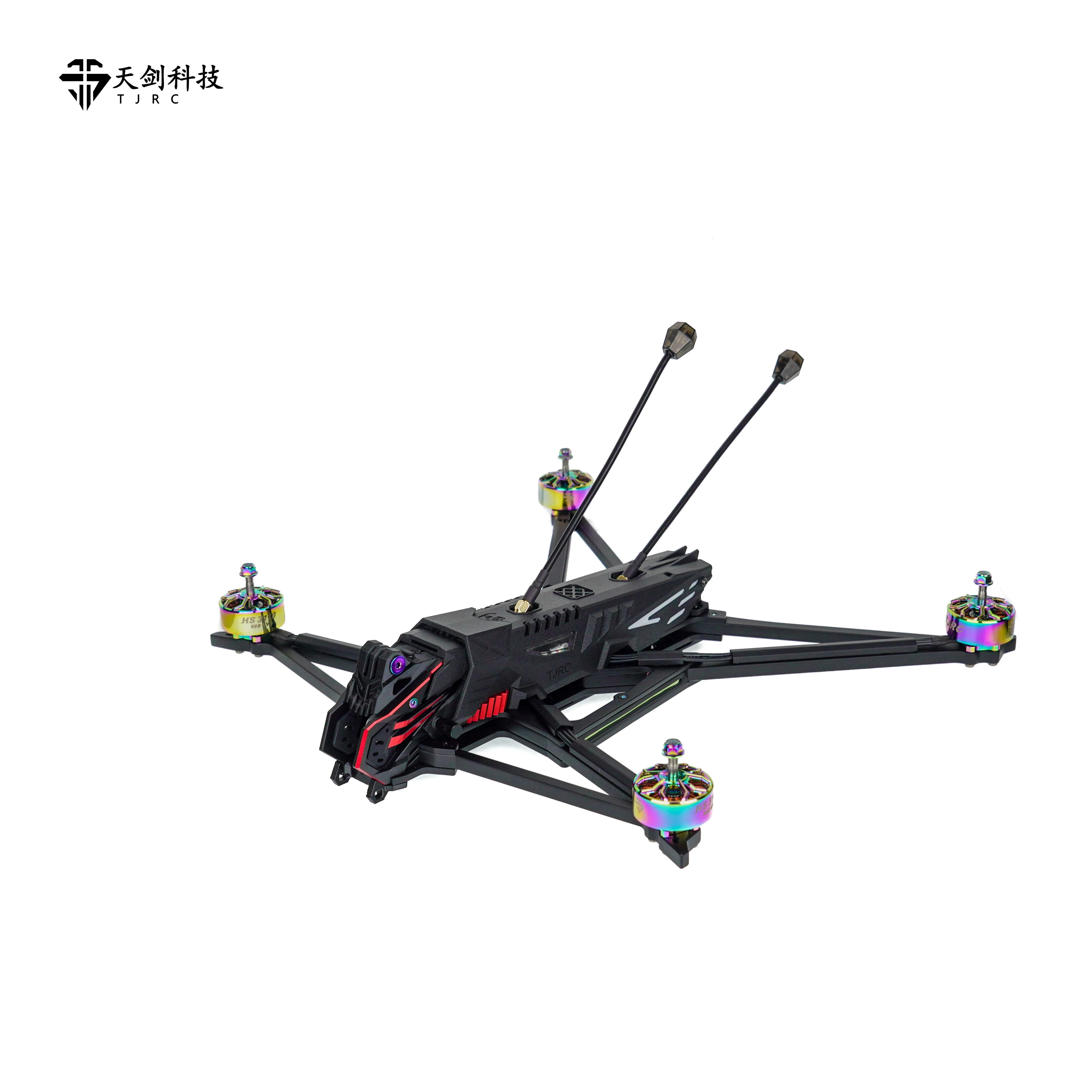 TJRC JianMing 10  FPV Drone IPX7 Waterproof Long Range 10inch Power Combo ELRS 2.4G GPS Module w/ Antenna For Cinematic