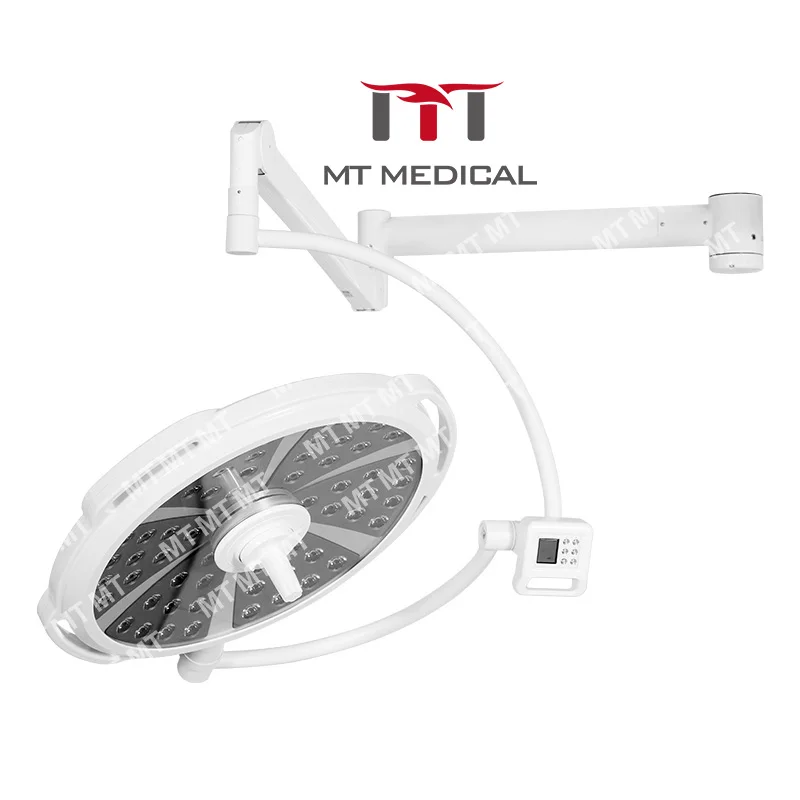 MT MEDICAL Hot Selling LED Double Arms Ceiling Mounted Shadowless Surgery Operating Lamp