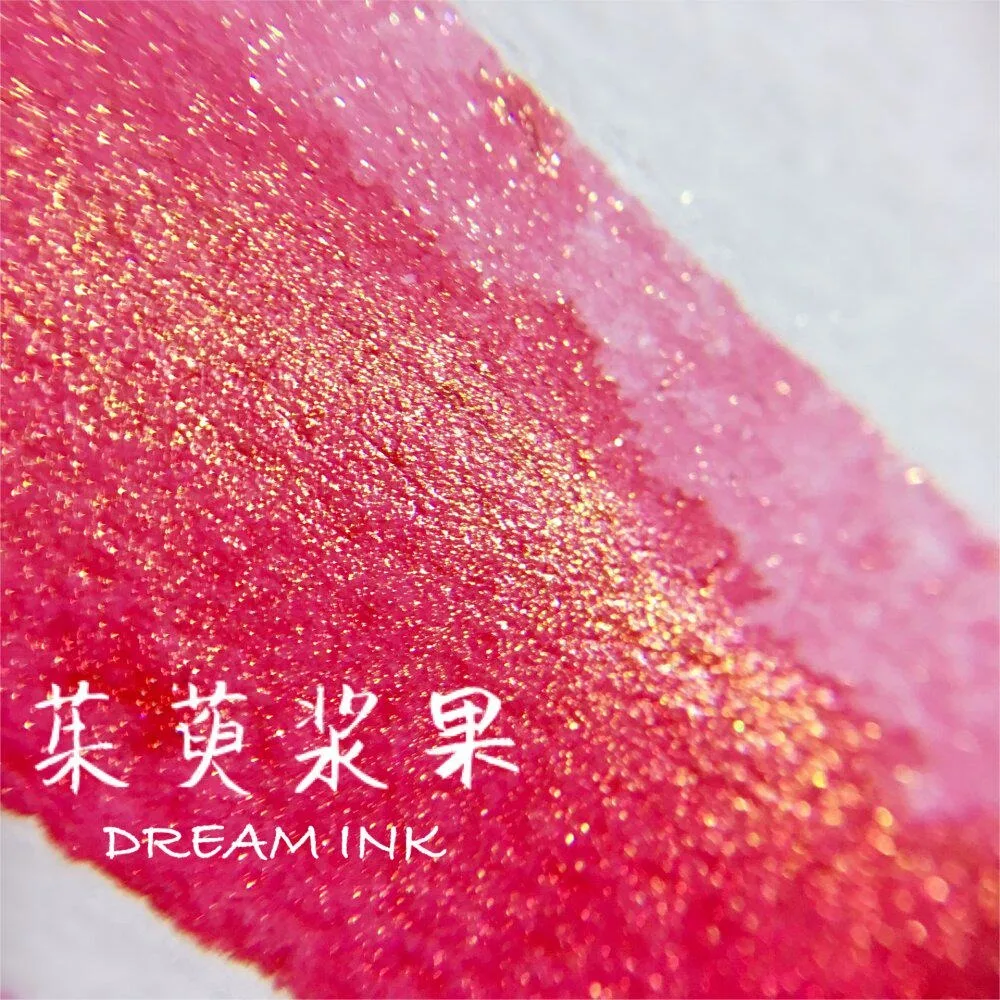

DREAMINK Zhuyu Jianguo Color Sheen Fountain Pen Ink 5/20ml Shimmer Calligraphy Drawing Ink Office School Supplies Stationery