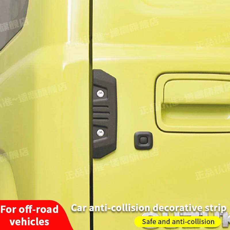 For Off-road Vehicles Car Door Anti-collision Strip Widen Thicken Body Anti-scratch Decorative Strips Trims Exterior Accessories