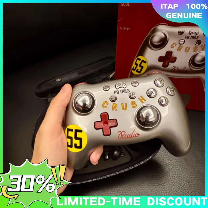 

PB TAILS CRUSH PINK P Pink Pig Gamepad Monster Hunter Nintendo SwitchPro Elite Handle PC Steam Wireless Bluetooth Android Phone