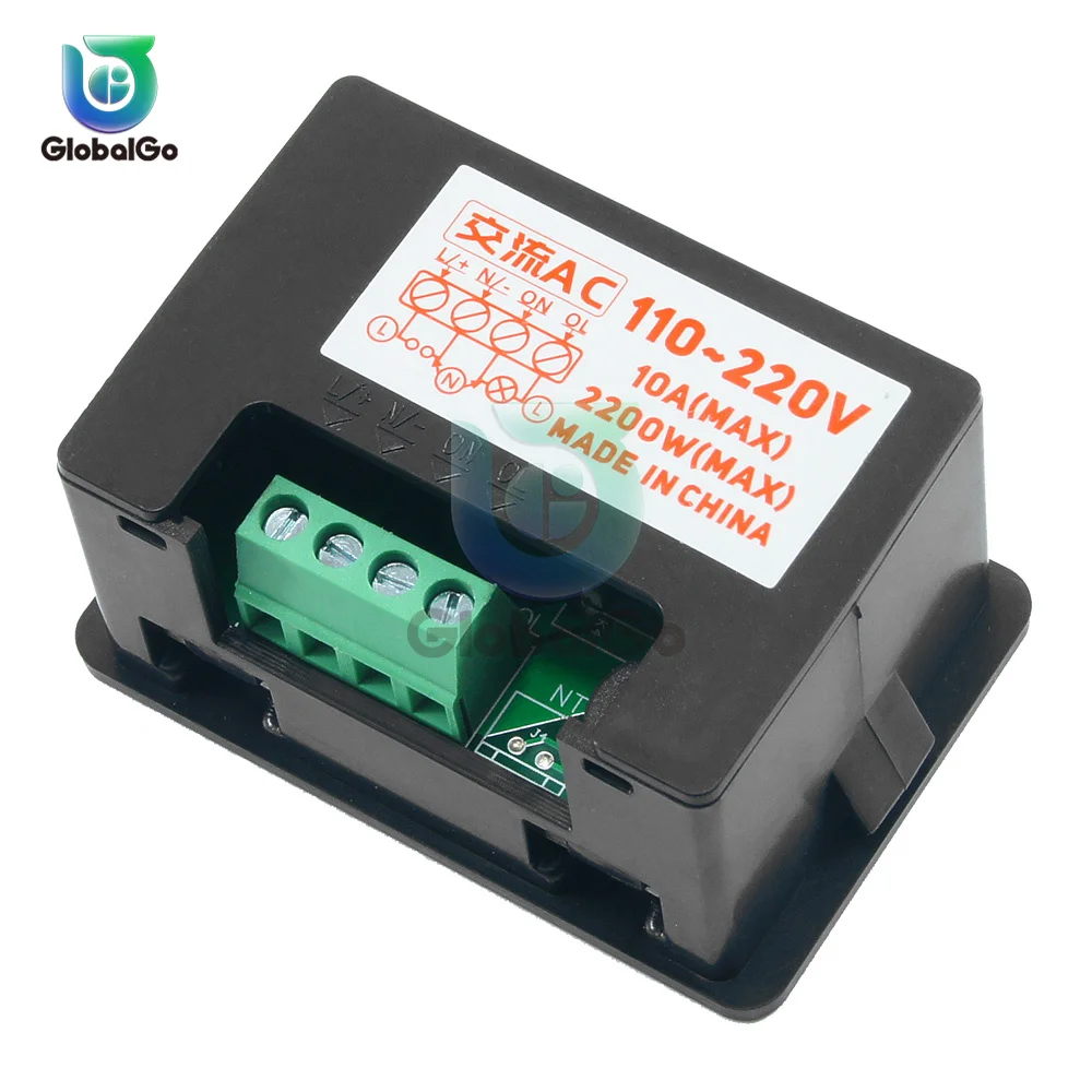 T2310 Normally Open Relay Time Controller DC12V DC24V AC110~220V Countdown Timer On/Off Switch Delay Timer Relay Module