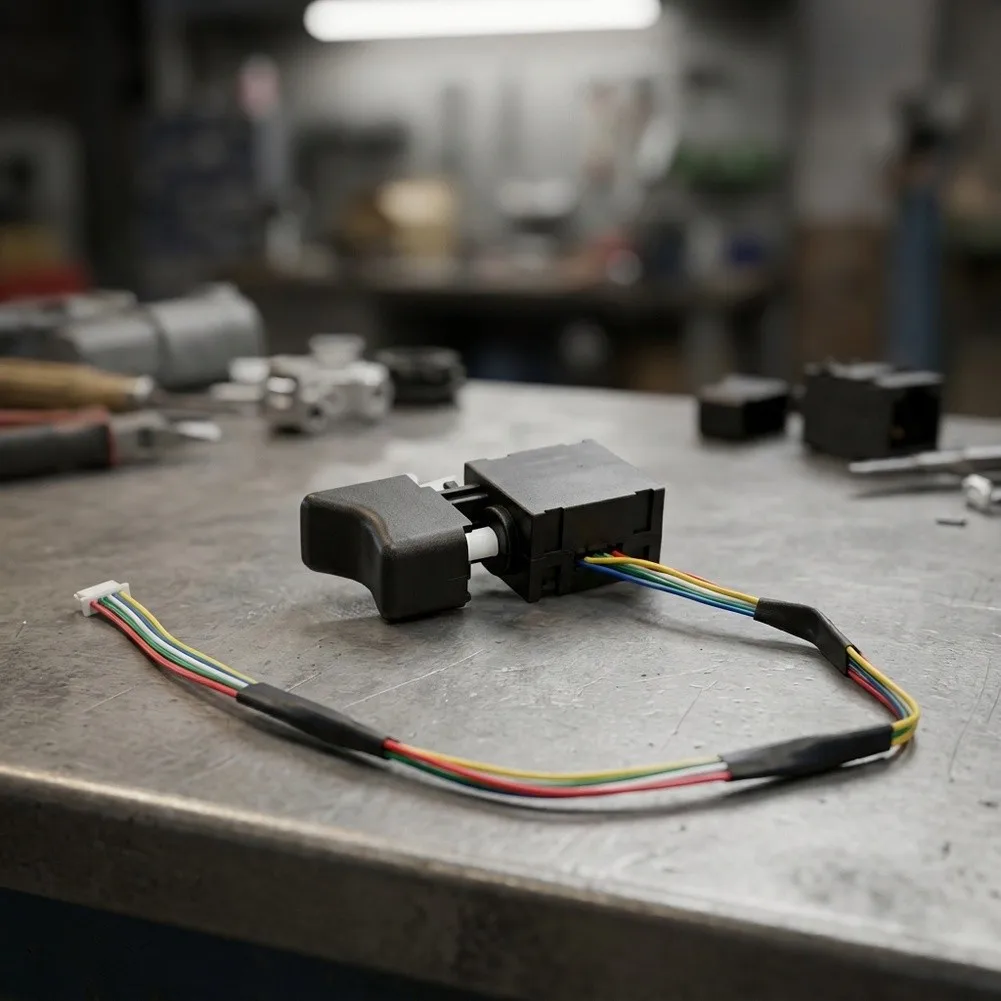 Brushless Lithium Electric Hammer Switch with 6 Pin 6 Wire Configuration for Forward Reverse For velocity Control in