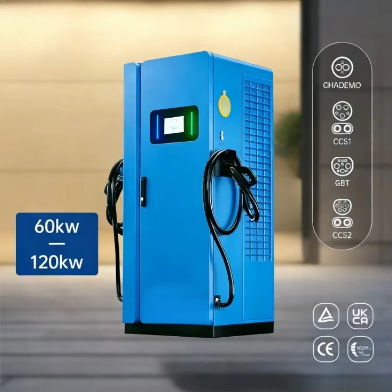 FREIDA DC 120KW CCS2 Fast EV Charging Post New Condition Floor-Mounted for Electric Bus Truck Programs