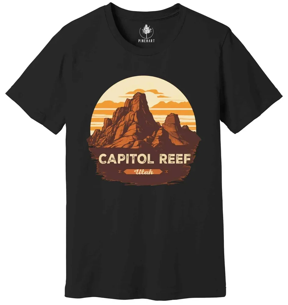 Capitol Reef National Park Shirt, National Parks Shirt, National Park Gift   High Quality 100%Cotton Short Sleeve