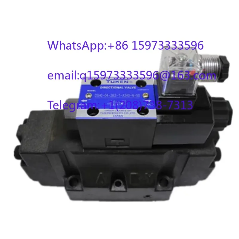 DSHG-04 Series Solenoid Directional Valve 3C60 3C10 2B2 2B3 3C2 3C3 Hydraulic System Flow Control Valve for Automation Equipment