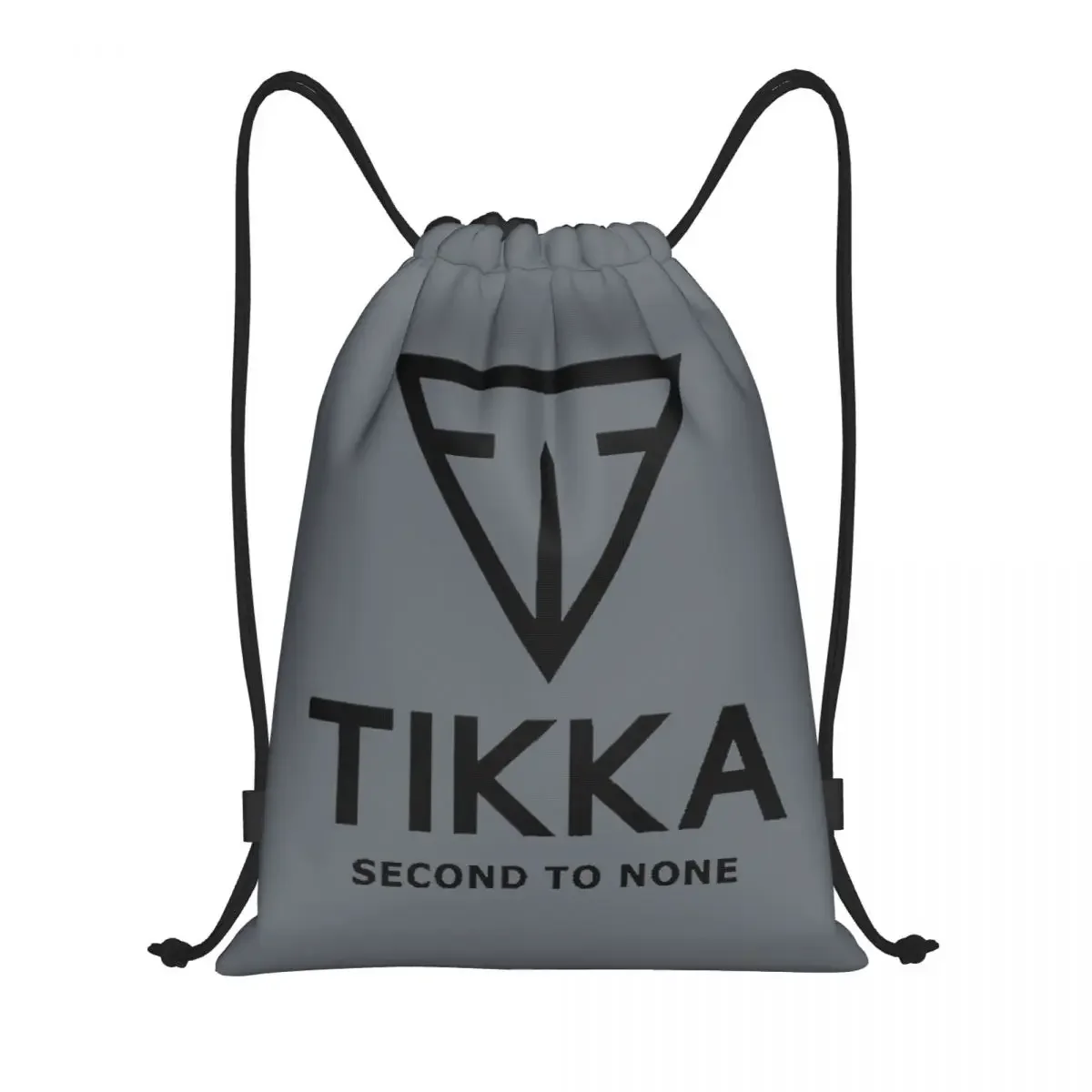 

Custom Finland Firearms Tikkaes Logo Drawstring Bag Women Men Lightweight Sports Gym Storage Backpack