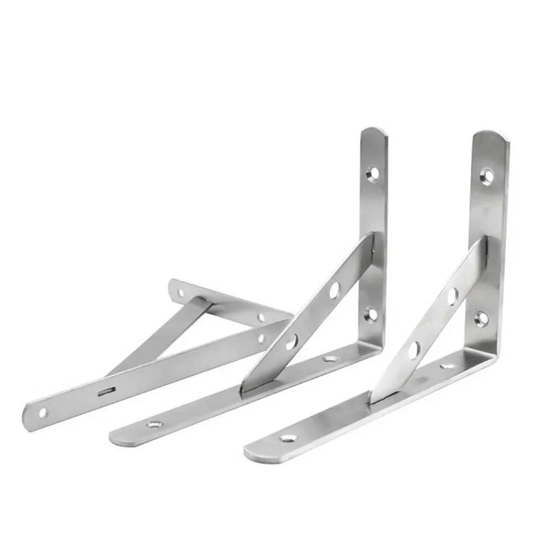 6pcs triangle bracket partition support frame bracket, hardware accessories, Suitable for bookshelves and wooden boards