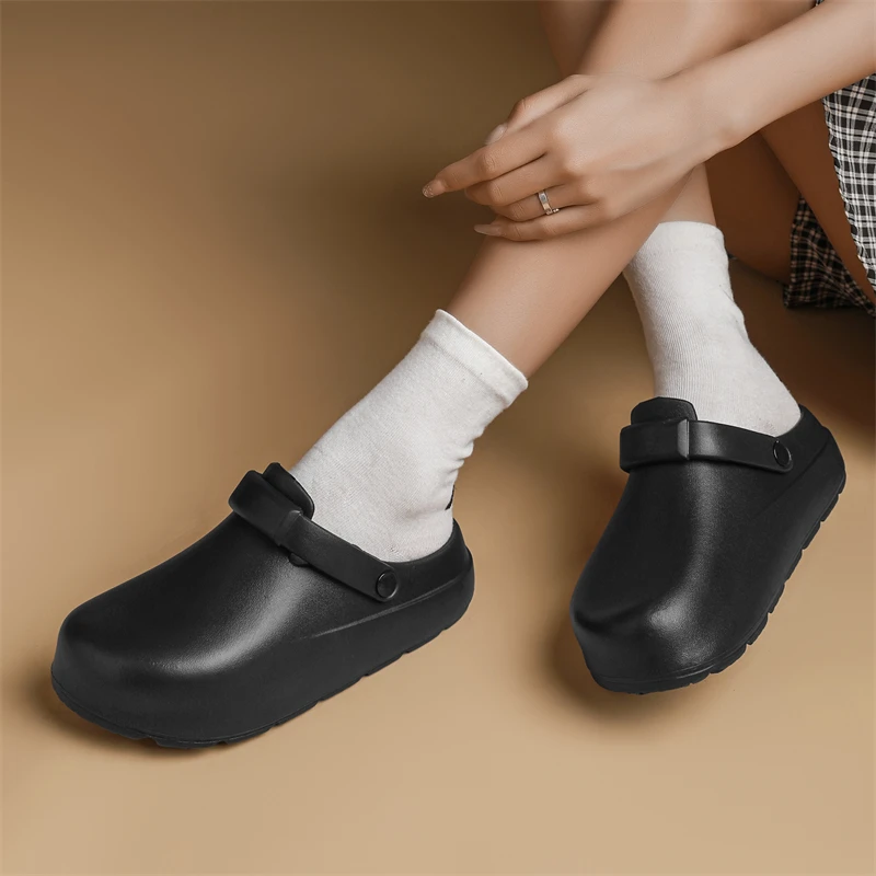 Sandalen Damen 2025, Sommer, neue Baotou-Hausschuhe, rutschfeste, leichte Strandschuhe – Detail 16