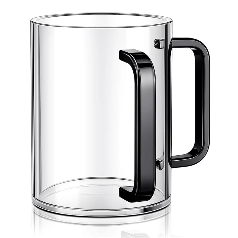 HRBAJ-Hand Washing Cup With Dual Handles Acrylic Washing Cup For Netilat Yadayimnegel Vasser Wash Cup Handles For Jewish