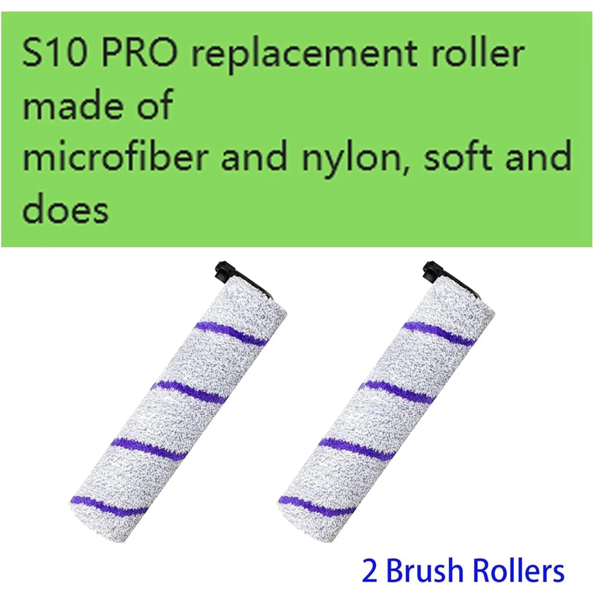 A14G-For S10 Pro S20 Pro Wet Dry Robot Vacuum Cleaner, Main Brush HEPA Filters Replacement Spare Parts