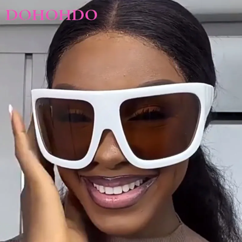 

Oversized Square Women Sunglasses Fashion Retro Luxury Punk Men Sunglass Outdoor Travel Windproof Eyewear Ladies Lentes UV400