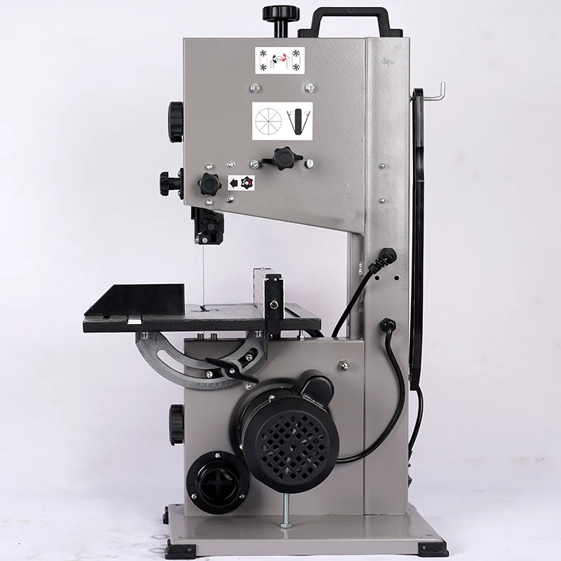 

220 В 8-дюймовая многофункциональная деревообрабатывающая ленточная пила для резки FS-P90 Станок для резьбы Маленькая кривая пила