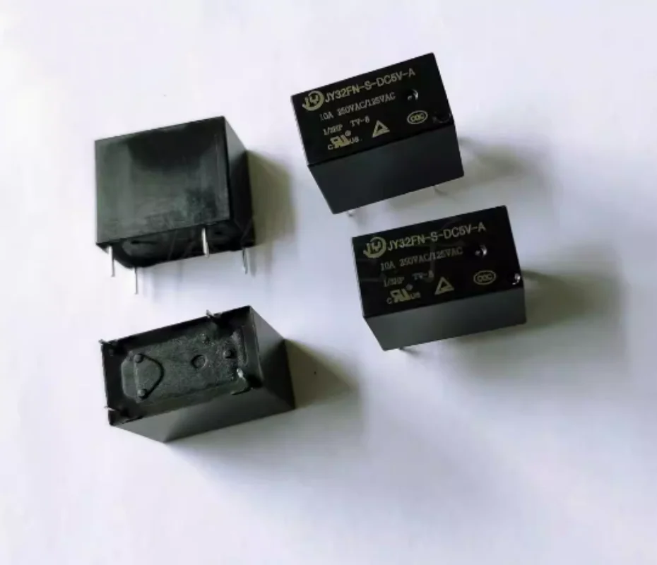 

50 шт. 10 А реле JY32FN-S-DC5V-A нормально разомкнутое однополюсное CRST32FHF32FBJ10FHRS3FTH