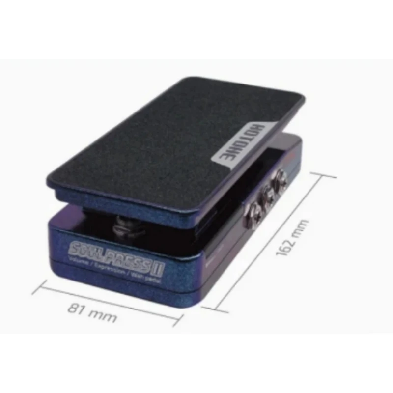Hotone Soul Press II  4 in 1 Switchable Wah Active Volume Passive Expression Effect Pedal with Visible Position Indicators