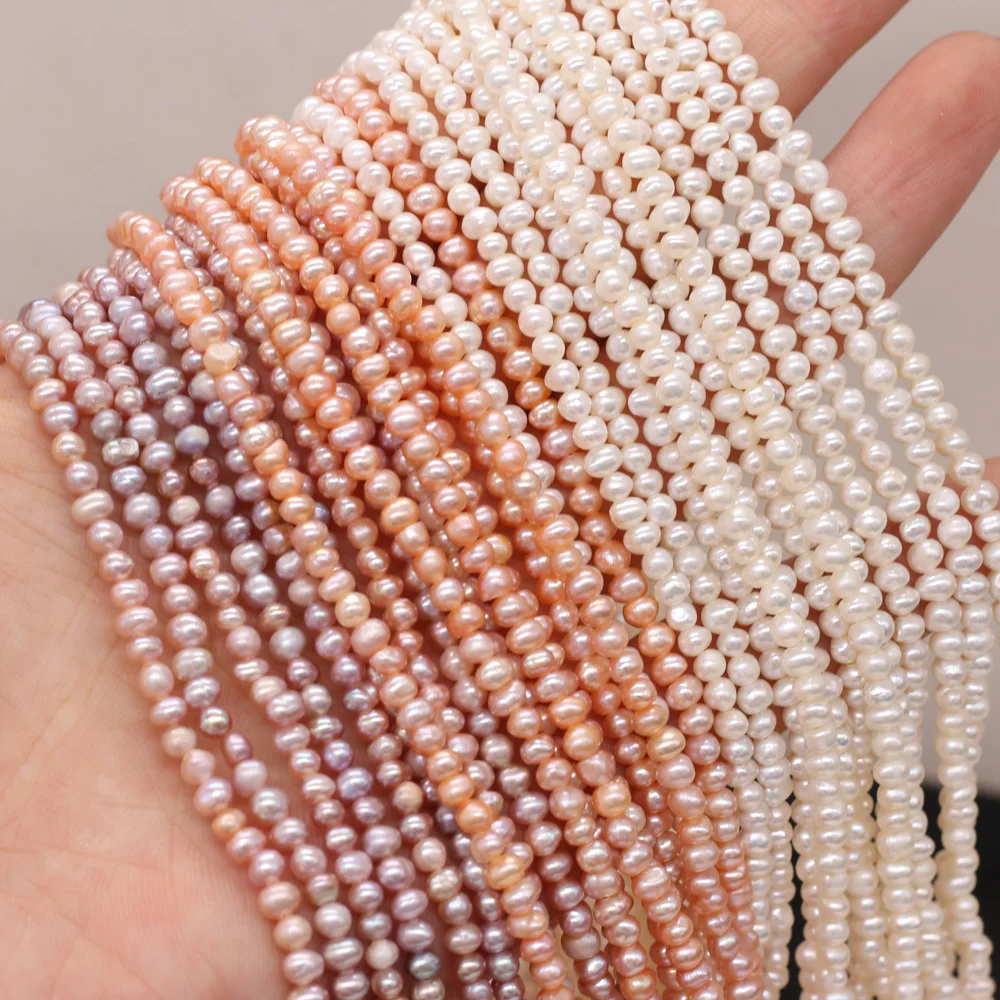 

Natural Freshwater Pearl Potato Beads Exquisite Women's High Quality Gifts for Jewelry Making DIY Necklace Bracelet Accessories