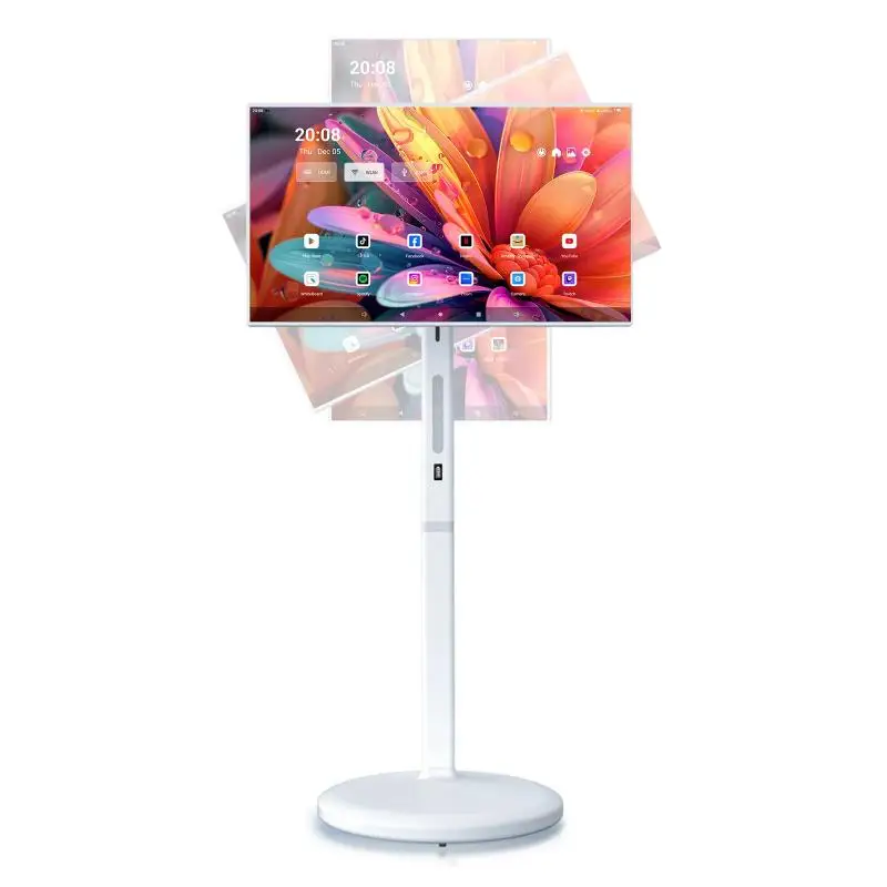 

32 Inch Mini TV Touch Screen Smart Voice Control With Built-In 5/9H Battery Portable Television