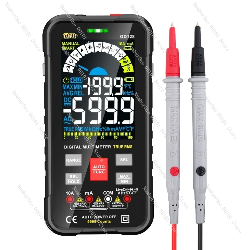 

Digital multimeter high-precision intelligent automatic multi-purpose meter portable universal meter