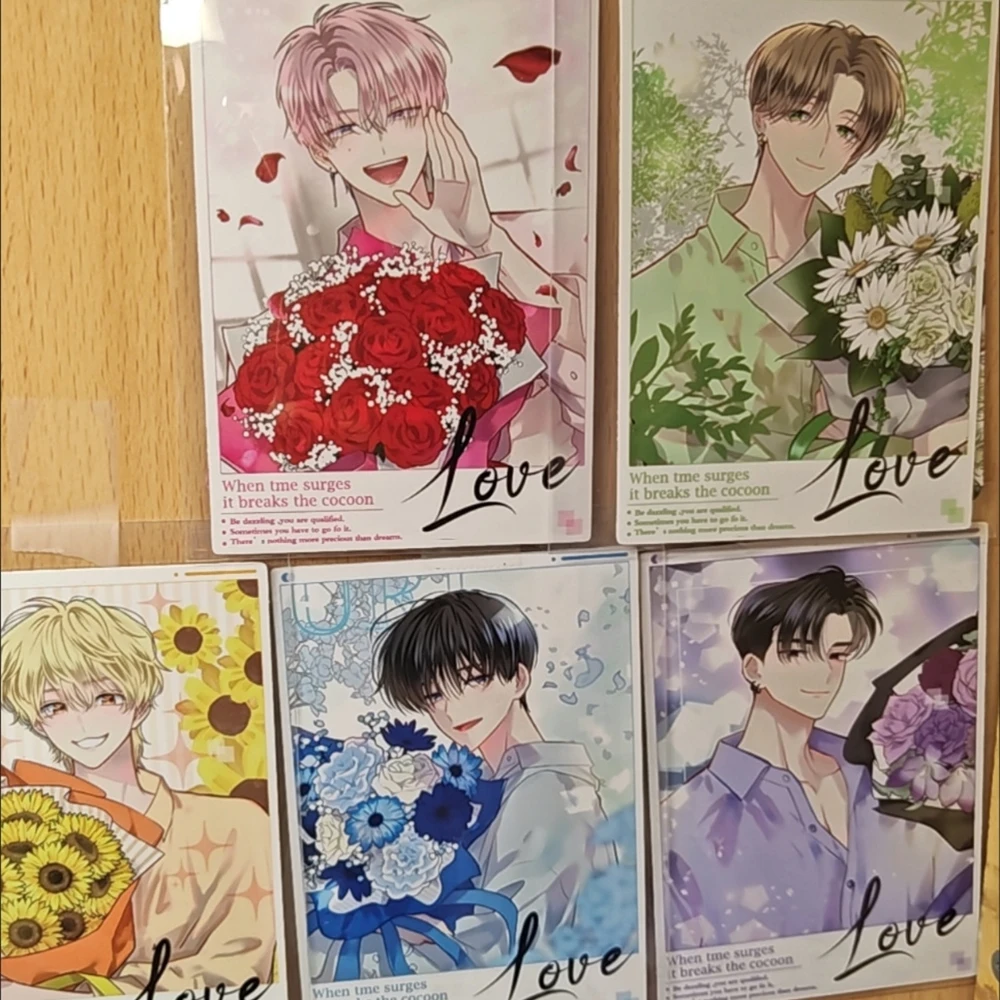 Anime Tamon's B-Side Tamon Fukuhara Keito Small Card Photo Cards Cosplay DIY Postcard Bookmark Accessories Ornament Props