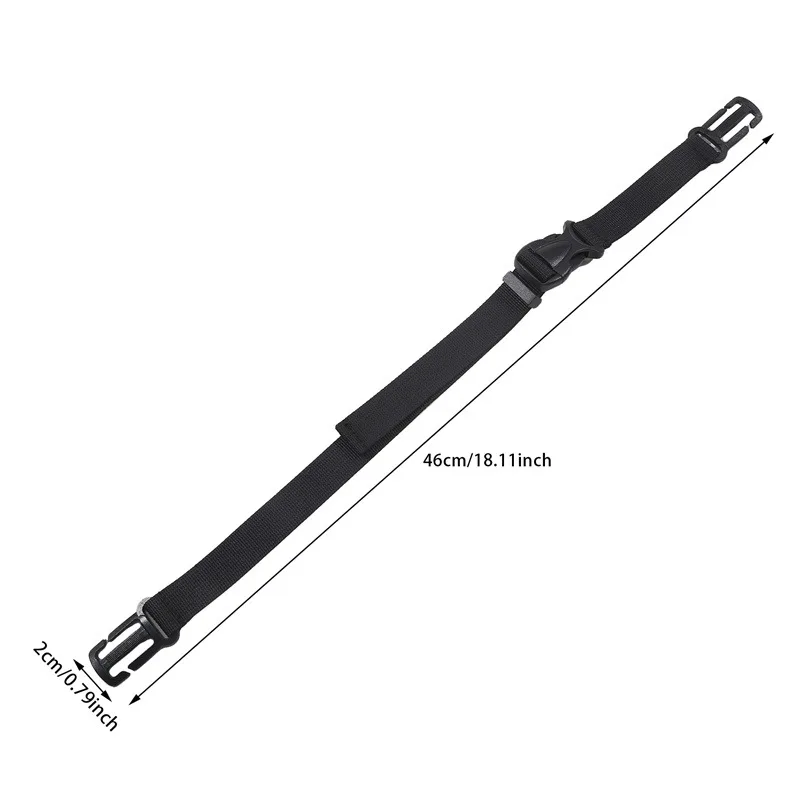 Verstelbare Snelle Gesp Outdoor Camping Rugzak Borst Harnas Riem Webbing Anti-Slip Reistas Riemen Accessoires