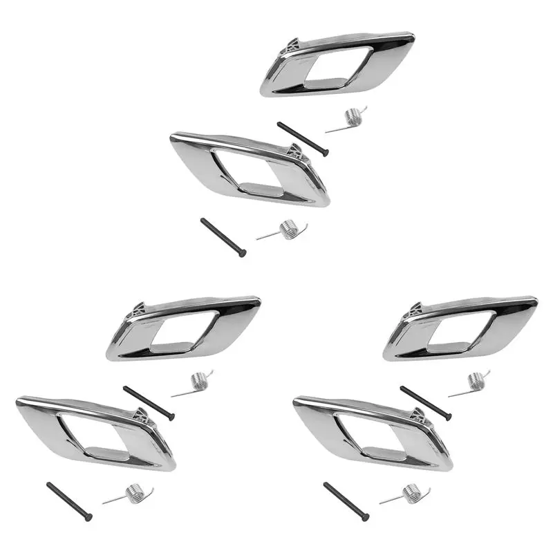 Strange 6X For Ford Ranger 2012-2019 Everest 2015-2019 Door Inner Handle Chrome