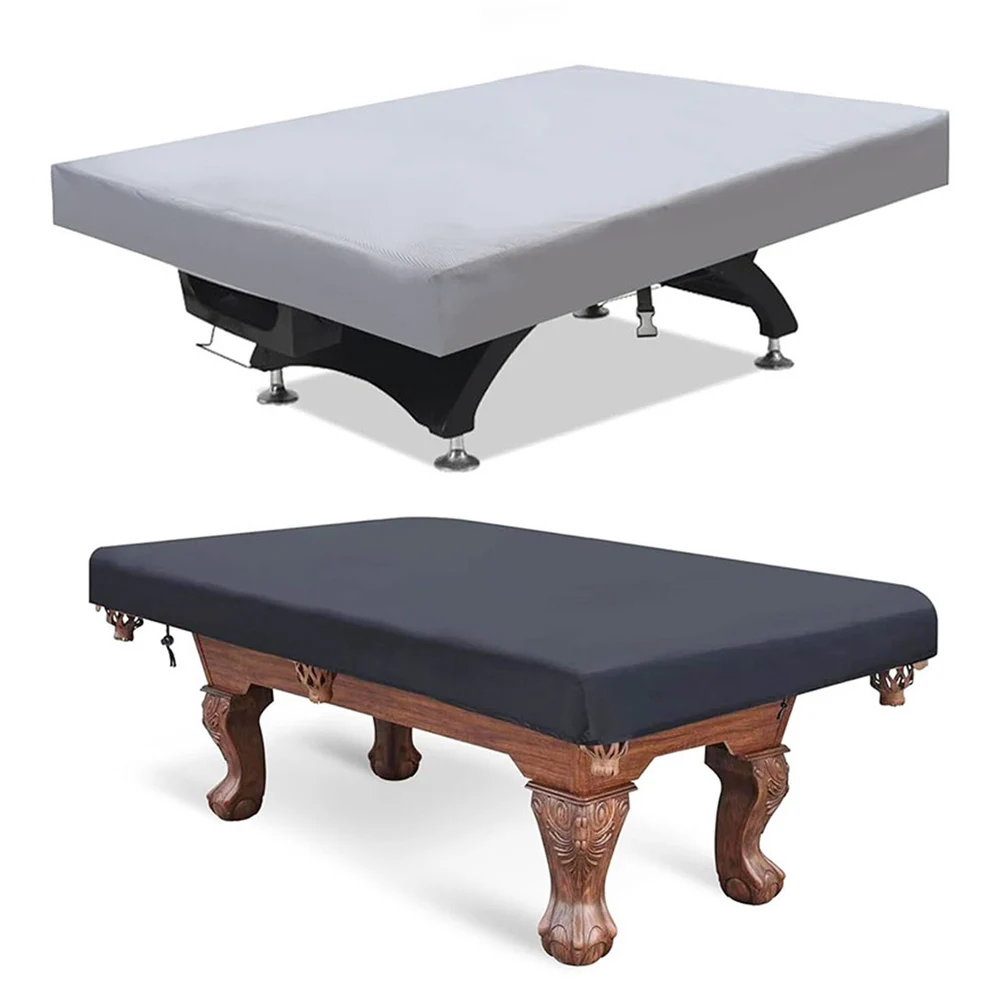 

For Pool Table Protection Waterproof Pool Cover Cover Superior Wear Resistance 210D Oxford Fabric For Outdoor Use