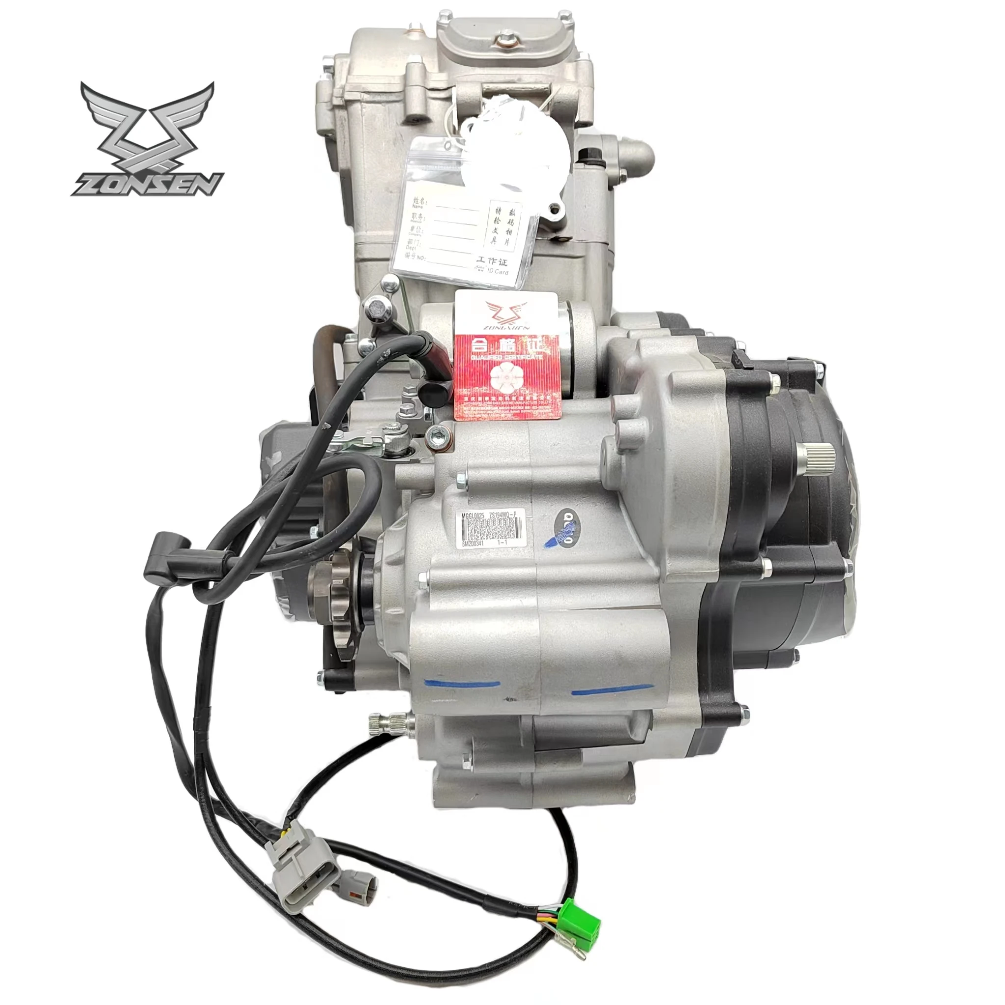 

OEM Factory Shop Zongshen NC450 Engine EFI Water-cooled Engine Zongshen 450cc RX4 Engine, 6 Gears for Off-rd Motorcyclesoa