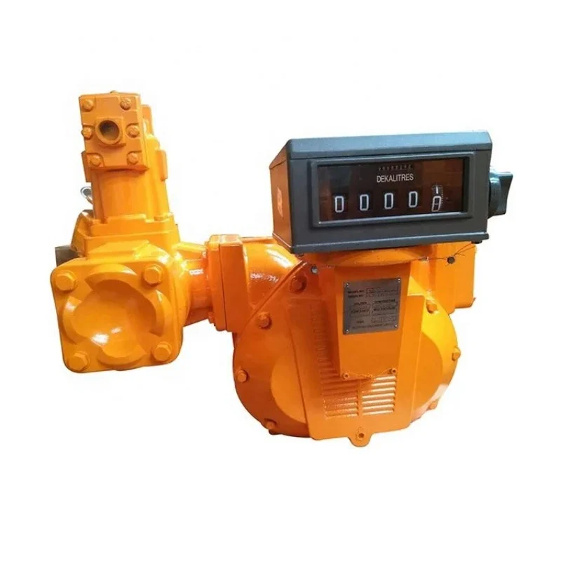 High precision TCS LC alcohol LPG mechanical flow meter preset oil positive displacement flowmeters