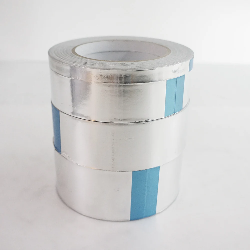 BGA Aluminiumfolie-Klebeband 30MM Breite 40M Rolle Wärmereflektierendes Hochtemperatur-Klebeband Isolierendes Schutzband
