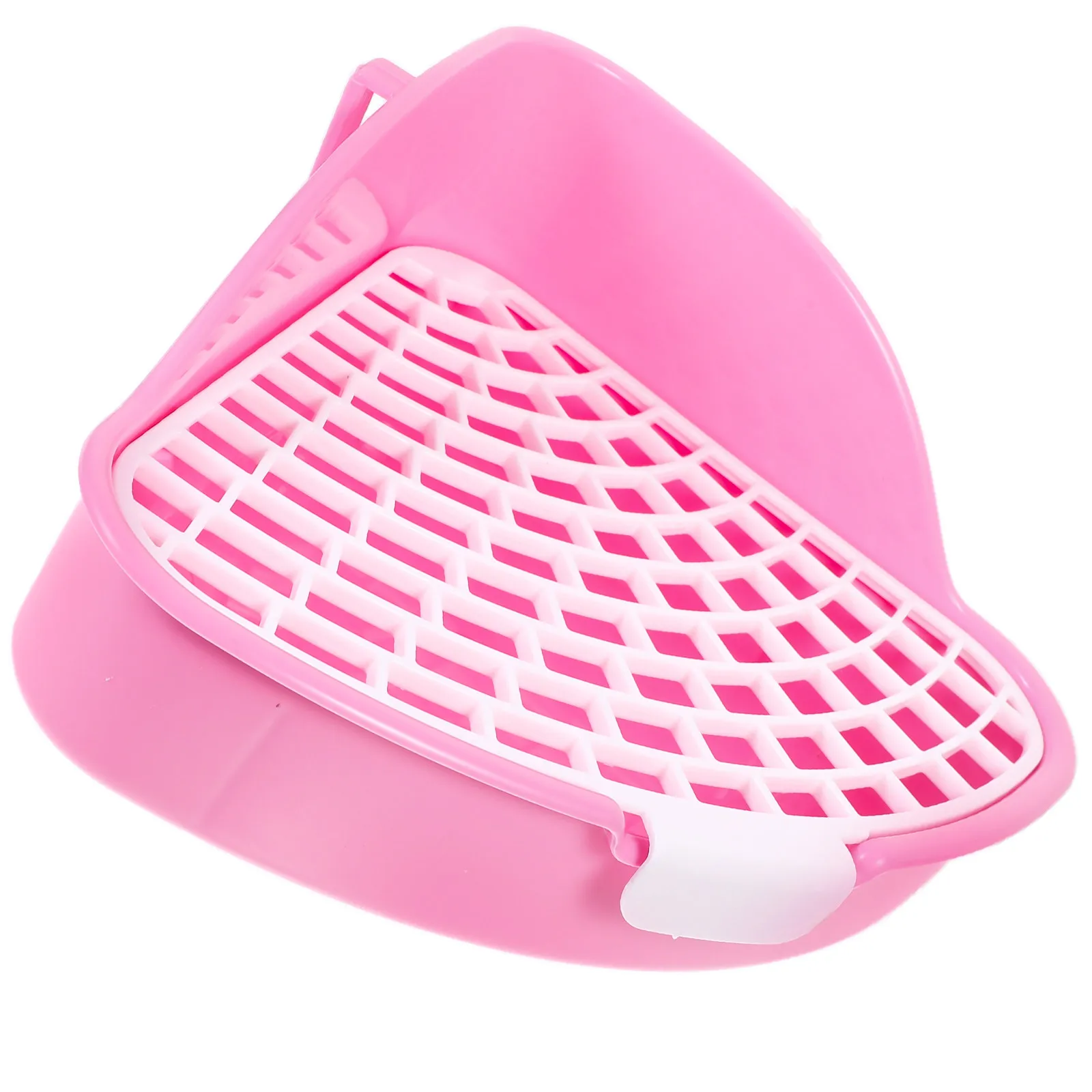 Heavy Duty Small Pet Toilet Rabbit Litter Box Chinchilla Potty Bunny Training Corner Hamster Guinea Pig Rat Hedgehog Litter Tray