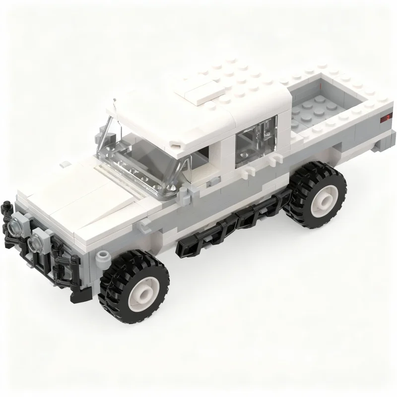 

255PCS MOC City Champions Super Car Chevy Suburban Offroad Mod Model Technology DIY Assembly Building Blocks Display Gift Home