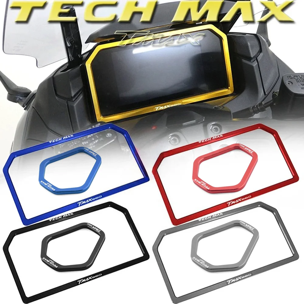 

FOR Yamaha TMAX560 Tech Max 2022 2023 2024 T-MAX 560 Motorcycle Accessories Instrument Guard Electric Door Lock Switch Cover