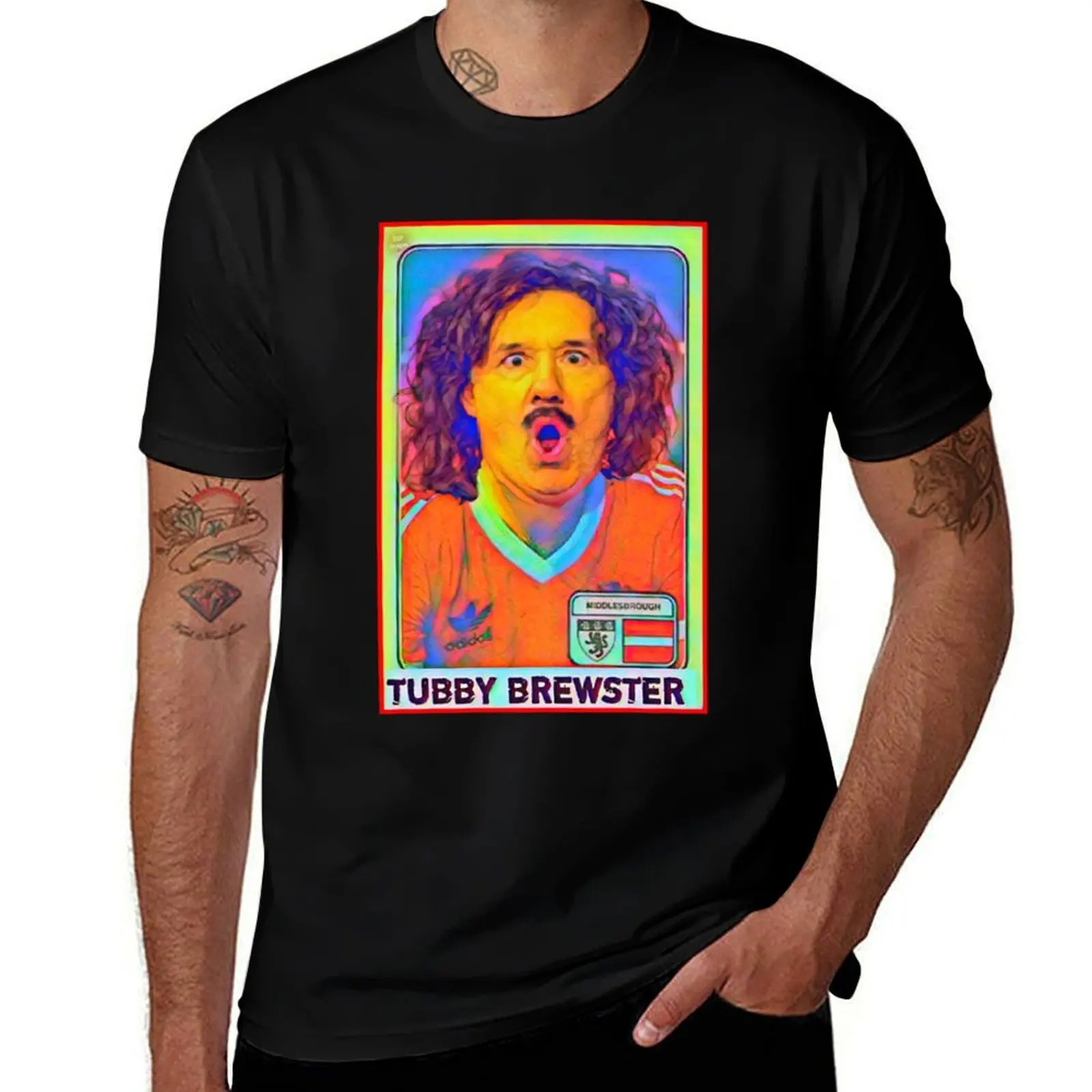 

Tubby Brewster Signs For Boro T-Shirt man graphic t shirt printed t shirts for man t shirts for man graphic vintage T-shirt