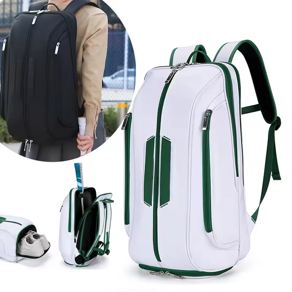 1PCS Tennis Bag Tennis Backpack for Women Men Rackets with Insulated Pocket Ventilated Shoe Compartment