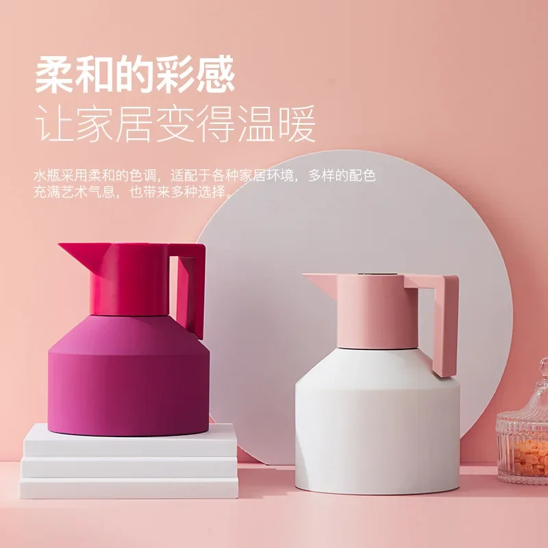 Light luxury stainless steel 304 double-layer vacuum insulation pot Large capacity kettle High value thermos bottle