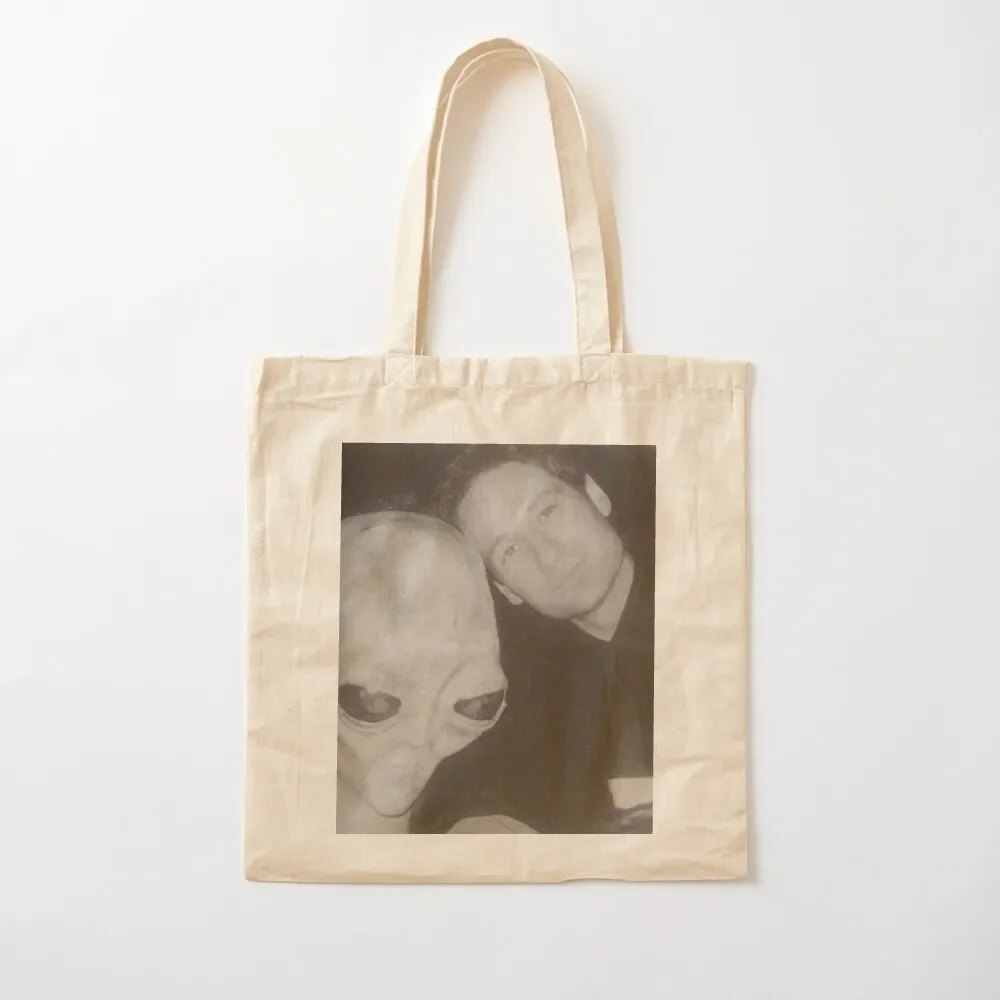 Fox Mulder and Friend Tote Bag canvas bags custom bags bags woman 2025 Tote Bag