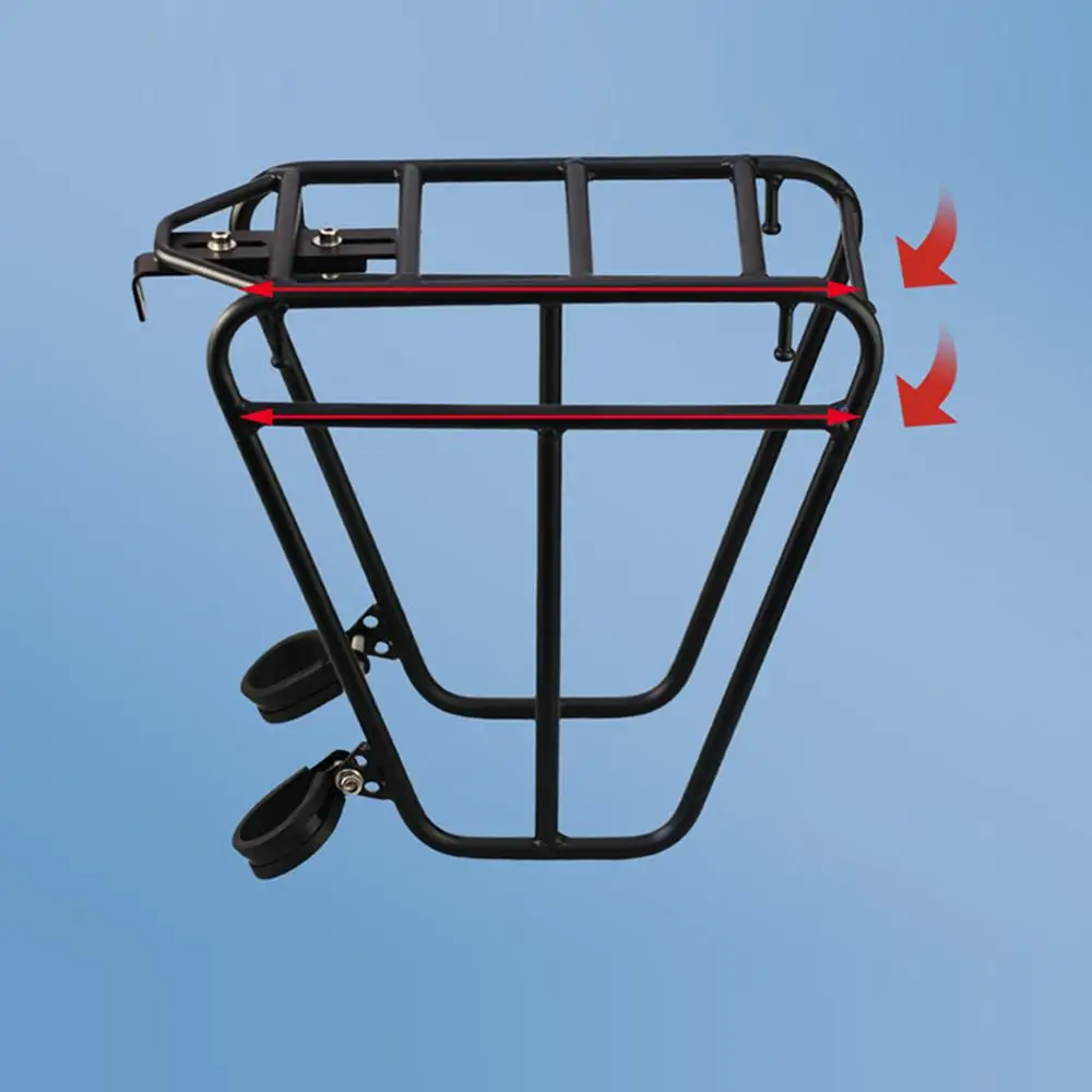 1 stücke Fahrrad Zyklus Front Rack Heavy Duty Stahl Radfahren Front Halterung Gepäck Regal Fracht Rack Mountainbike Front Rack – Detail 5