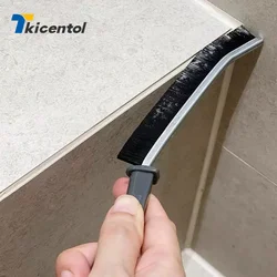 Durable Grout Cleaner Brush Household Tile Joints Scrubber Stiff Bristles Small Tile Grout Cleaning Brush for Shower Floor Lines