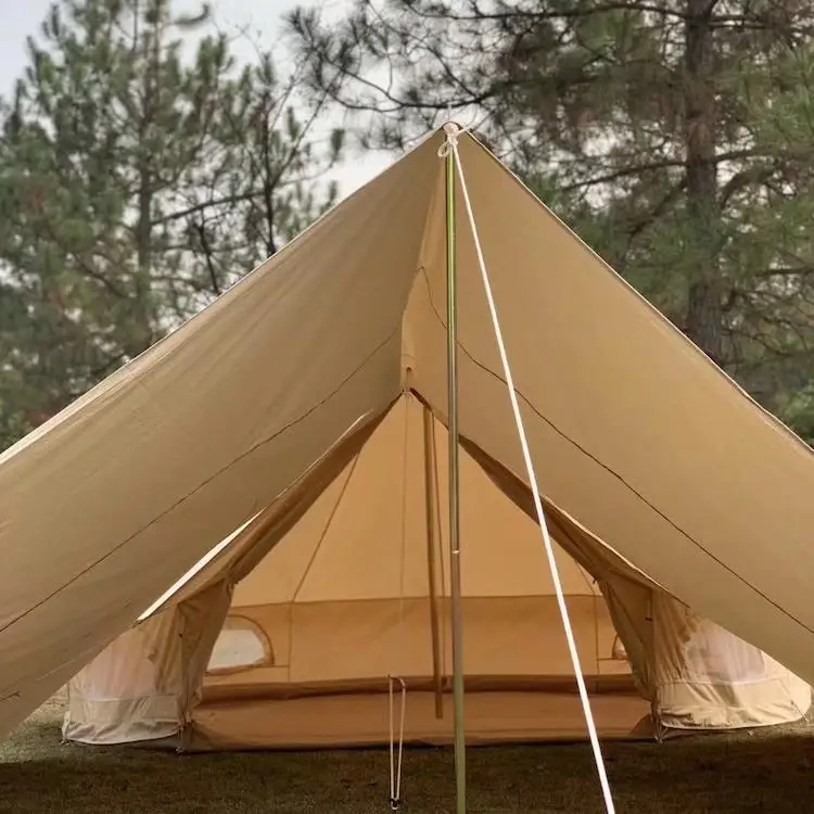 

Canvasbell Tent From Canvascamp Glamping Tents In Sizes 3m 4m 5m 6m 7m Made Of Cotton