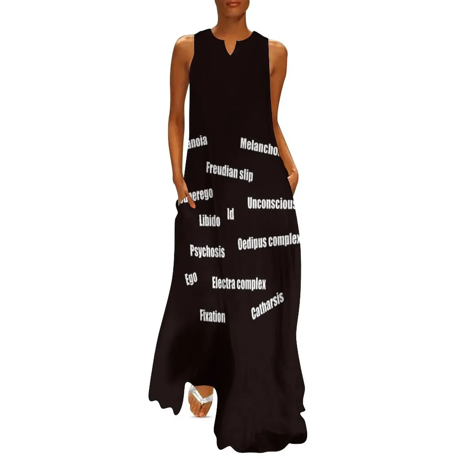 

Freudian slip Long Dress loose women's dress birthday dresses for women elegant women's dresses sale Dresses Dress