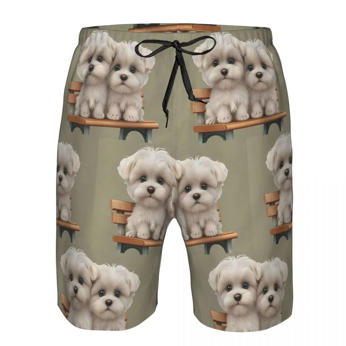 

Border Collie Pet Dog Trunks Beach Board Shorts Casual Quick Dry Swimming Summer Men Pants