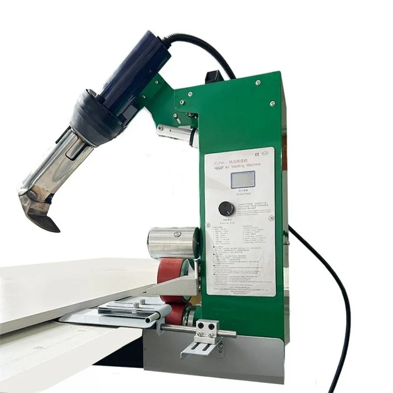 PVC tarpaulin heat sealing machine, automatic walking transparent curtain knife scraping and ironing machine