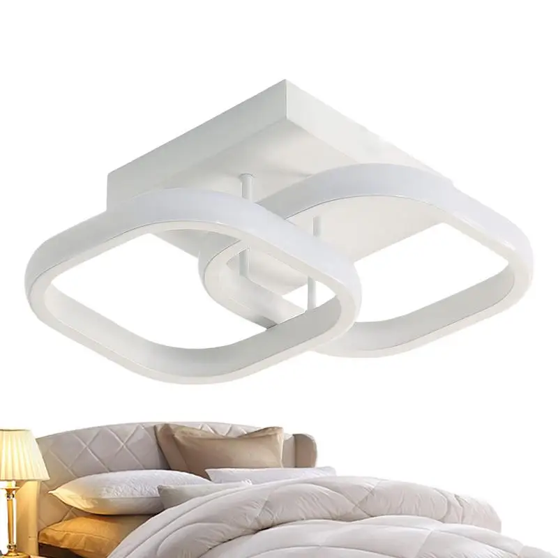 

Modern Led Ceiling Light Geometric Ceiling Mount Light Fixtures Efficient Multifunctional Bedroom Kitchen Lighting For Study