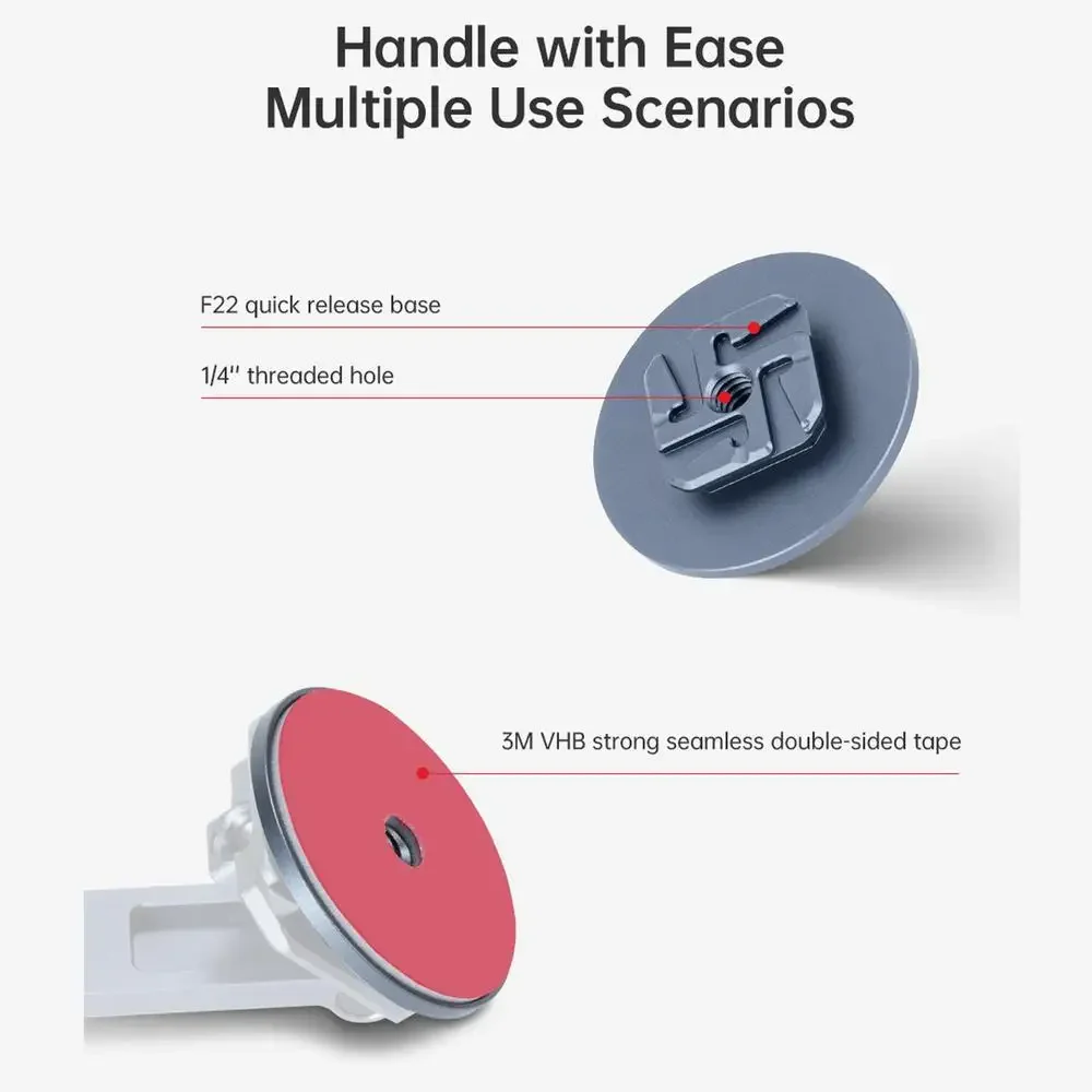 FALCAM F22A4108 F22 Быстросъемная расширительная пластина Аксессуары для камеры Алюминиевый сплав